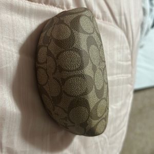 Coach case for glasses only- used